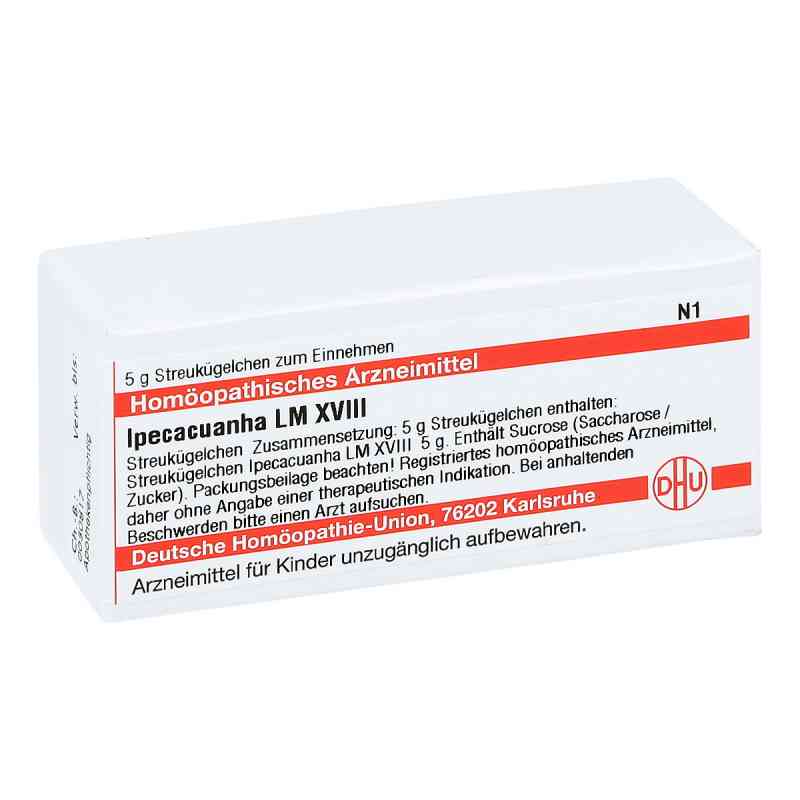 Lm Ipecacuanha Xviii Globuli 5 g von DHU-Arzneimittel GmbH & Co. KG PZN 02659453