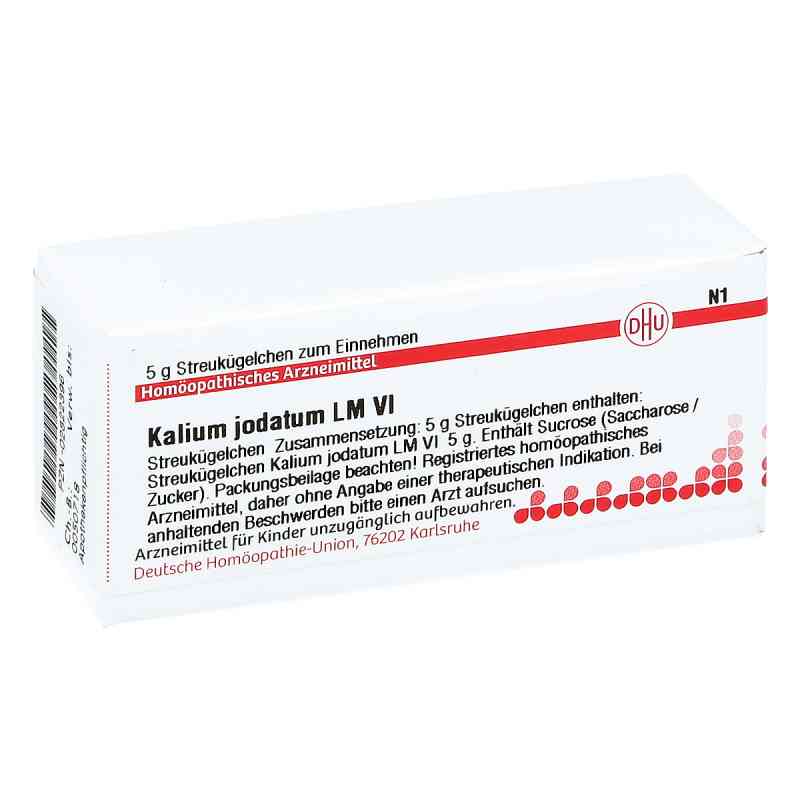 Lm Kalium Jodatum Vi Globuli 5 g von DHU-Arzneimittel GmbH & Co. KG PZN 02822396