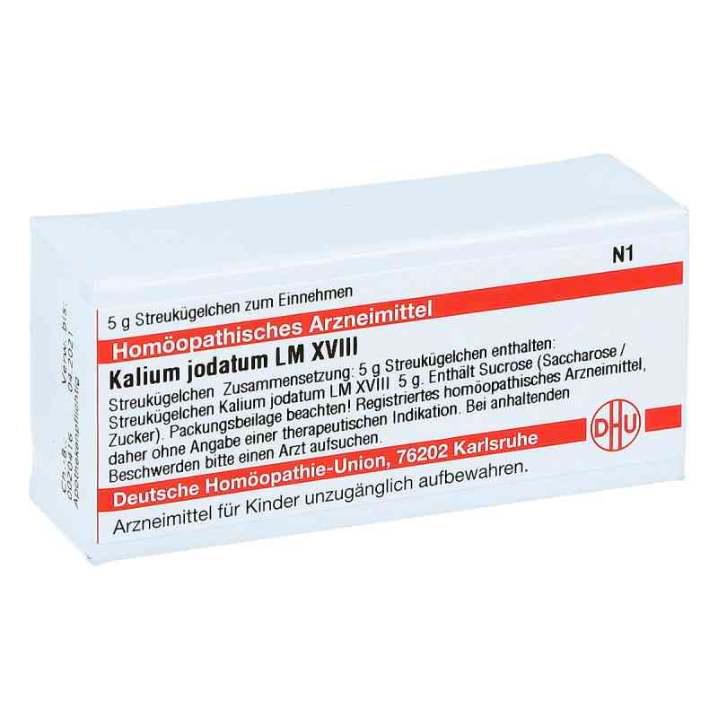 Lm Kalium Jodatum Xviii Globuli 5 g von DHU-Arzneimittel GmbH & Co. KG PZN 02822410