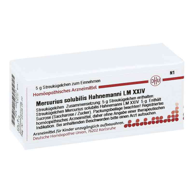 Lm Mercurius Solub. Hahnemann Xxiv Globuli 5 g von DHU-Arzneimittel GmbH & Co. KG PZN 02678404