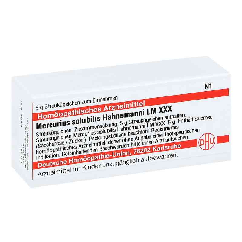 Lm Mercurius Solub. Hahnemann Xxx Globuli 5 g von DHU-Arzneimittel GmbH & Co. KG PZN 02678410