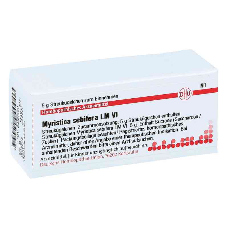 Lm Myristica Sebifer. Vi Globuli 5 g von DHU-Arzneimittel GmbH & Co. KG PZN 04507339
