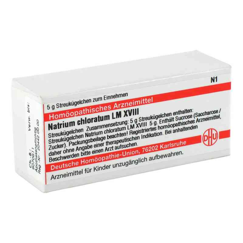 Lm Natrium Chloratum Xviii Globuli 5 g von DHU-Arzneimittel GmbH & Co. KG PZN 02659795