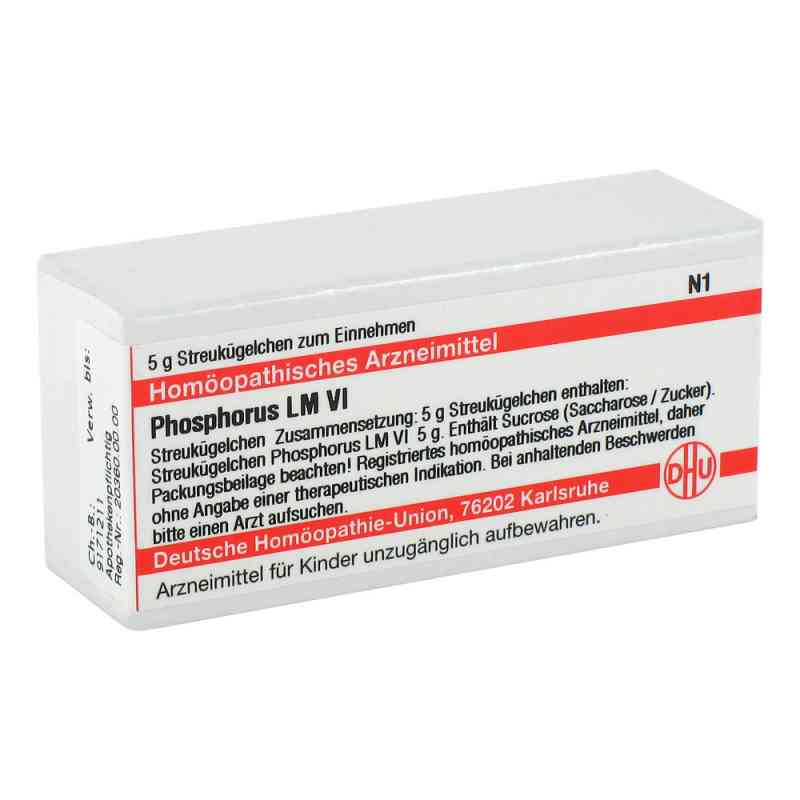 Lm Phosphorus Vi Globuli 5 g von DHU-Arzneimittel GmbH & Co. KG PZN 02822568