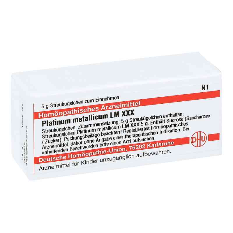 Lm Platinum Metallicum Xxx Globuli 5 g von DHU-Arzneimittel GmbH & Co. KG PZN 02678640