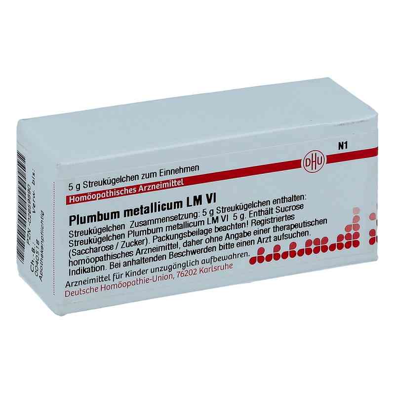 Lm Plumbum Metallicum Vi Globuli 5 g von DHU-Arzneimittel GmbH & Co. KG PZN 02659890
