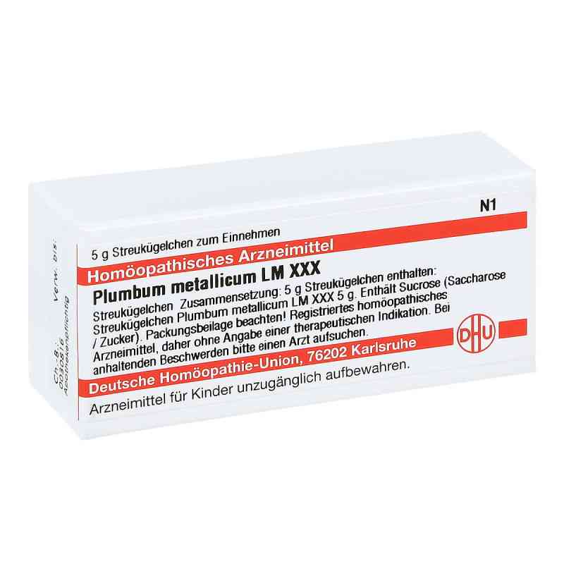 Lm Plumbum Metallicum Xxx Globuli 5 g von DHU-Arzneimittel GmbH & Co. KG PZN 02678686