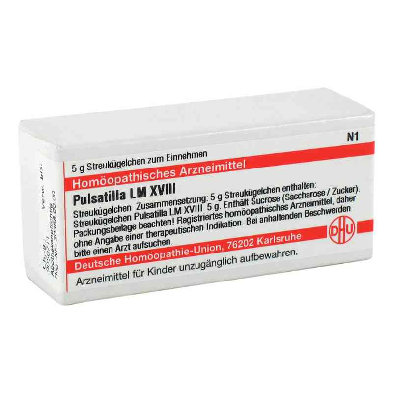 Lm Pulsatilla Xviii Globuli 5 g von DHU-Arzneimittel GmbH & Co. KG PZN 02659944