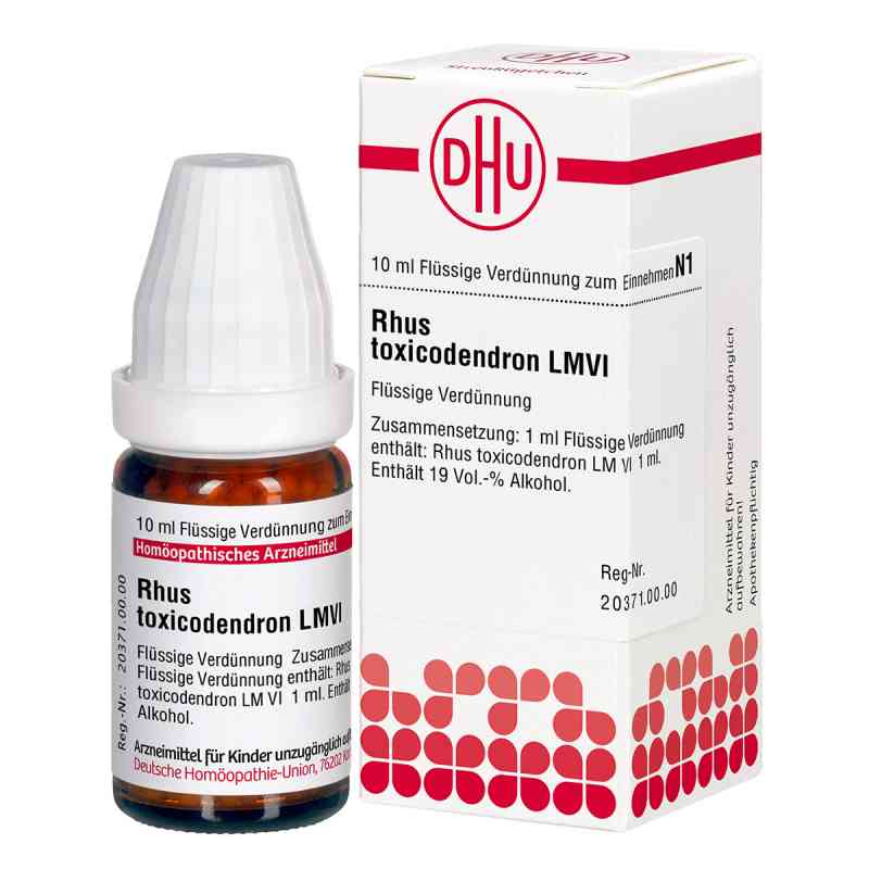 Lm Rhus Tox. Vi 10 ml von DHU-Arzneimittel GmbH & Co. KG PZN 02669049