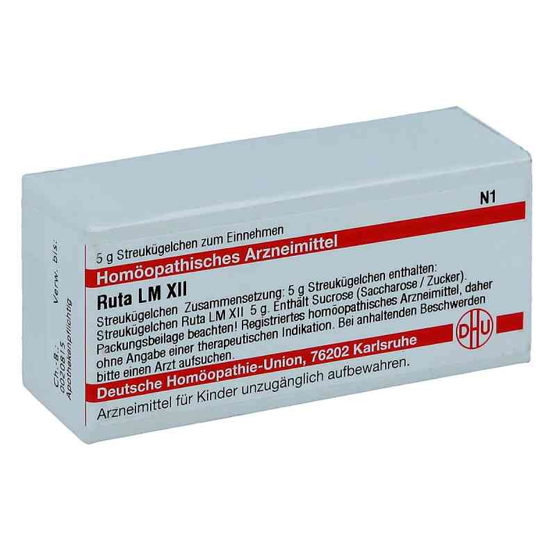 Lm Ruta Xii Globuli 5 g von DHU-Arzneimittel GmbH & Co. KG PZN 02678798