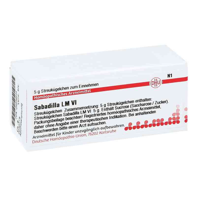 Lm Sabadilla Vi Globuli 5 g von DHU-Arzneimittel GmbH & Co. KG PZN 04508534