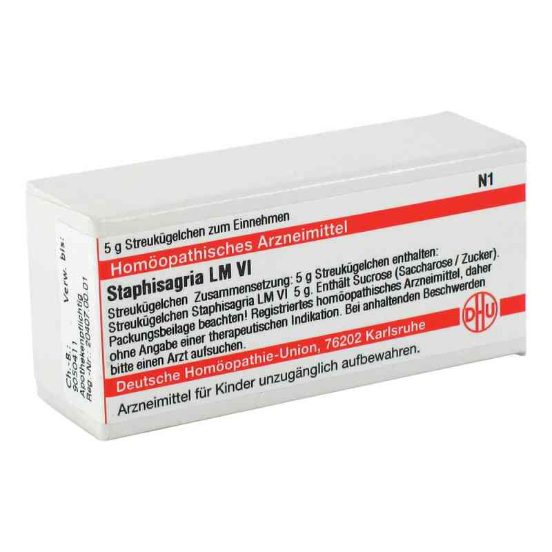 Lm Staphisagria Vi Globuli 5 g von DHU-Arzneimittel GmbH & Co. KG PZN 02660083
