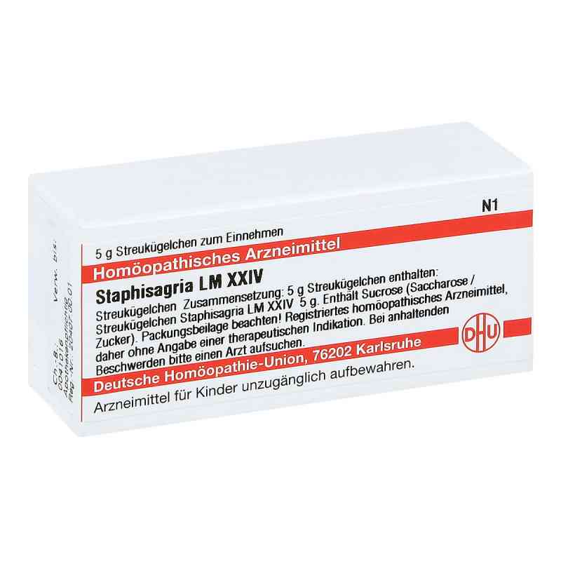 Lm Staphisagria Xxiv Globuli 5 g von DHU-Arzneimittel GmbH & Co. KG PZN 02678953