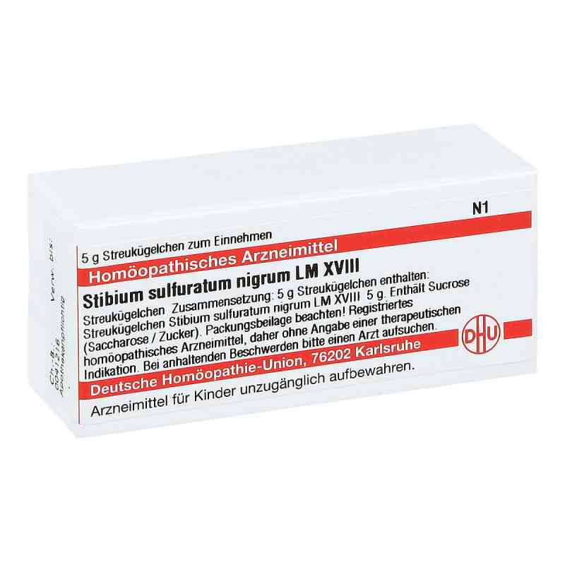 Lm Stibium Sulf.nigrum Xviii Globuli 5 g von DHU-Arzneimittel GmbH & Co. KG PZN 01072881