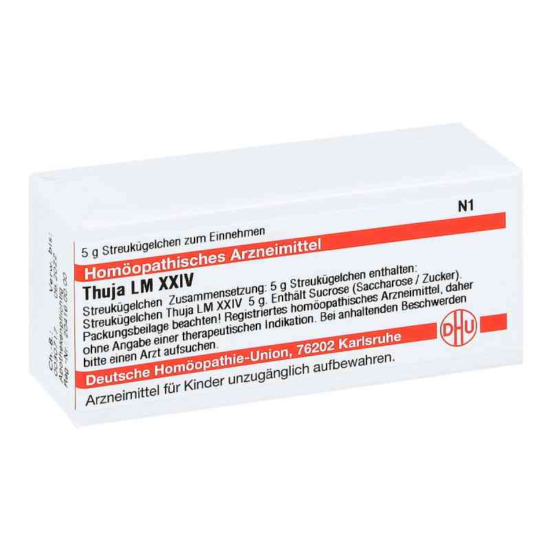 Lm Thuja Xxiv Globuli 5 g von DHU-Arzneimittel GmbH & Co. KG PZN 02679094