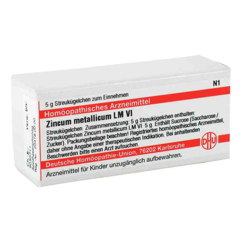 Lm Zincum Metallicum Vi Globuli 5 g von DHU-Arzneimittel GmbH & Co. KG PZN 02660203