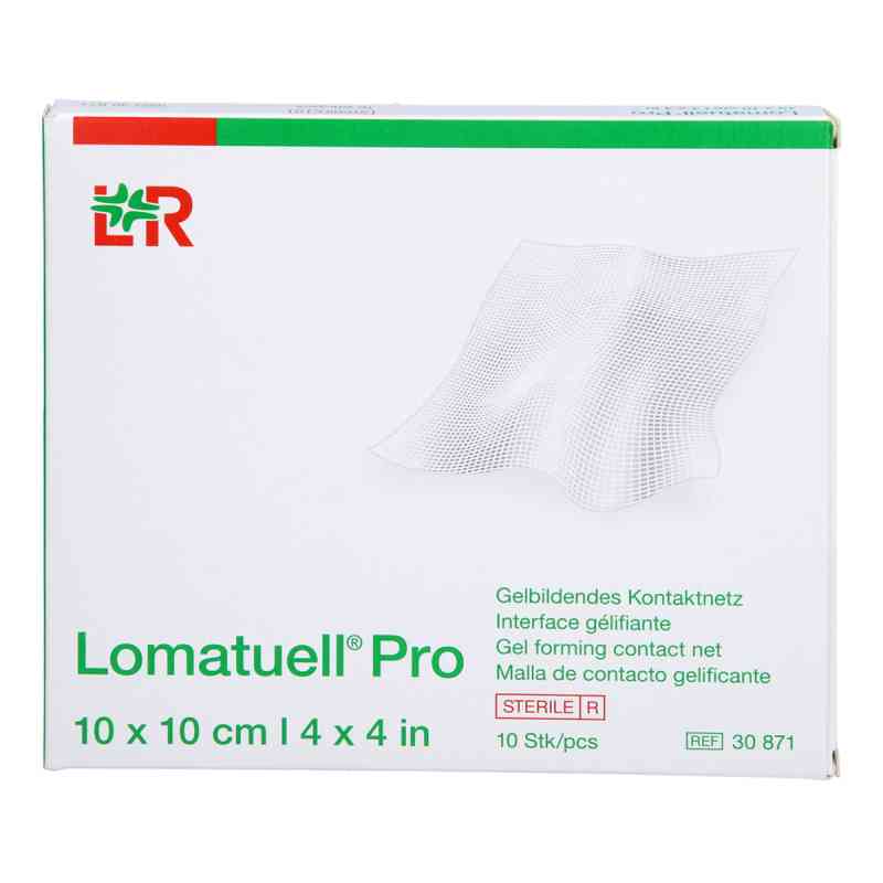 Lomatuell Pro 10x10 Cm Steril 10 stk von Docpharm GmbH PZN 17514430