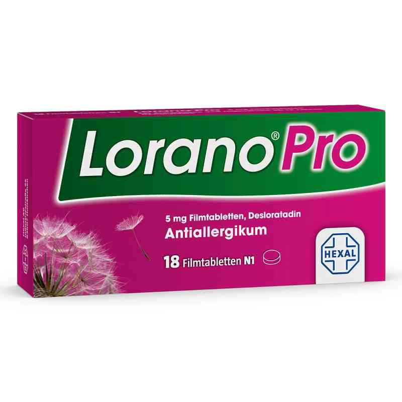 Lorano®Pro bei Allergie – Für alle Heuschnupfen-Symptome 18 stk von Hexal AG PZN 13917740
