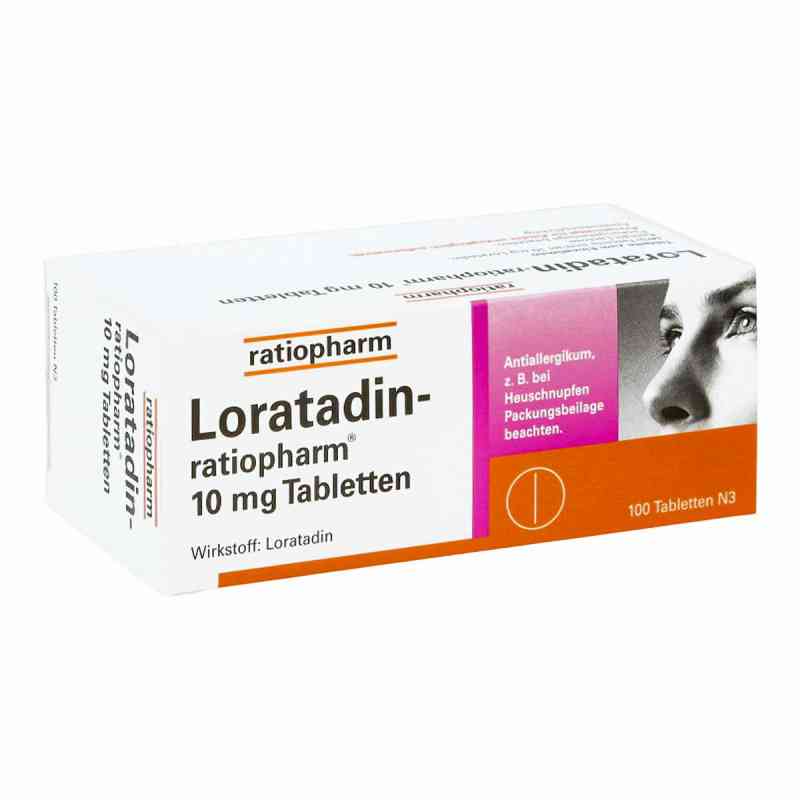 Loratadin-ratiopharm 10mg 100 stk von ratiopharm GmbH PZN 00142912
