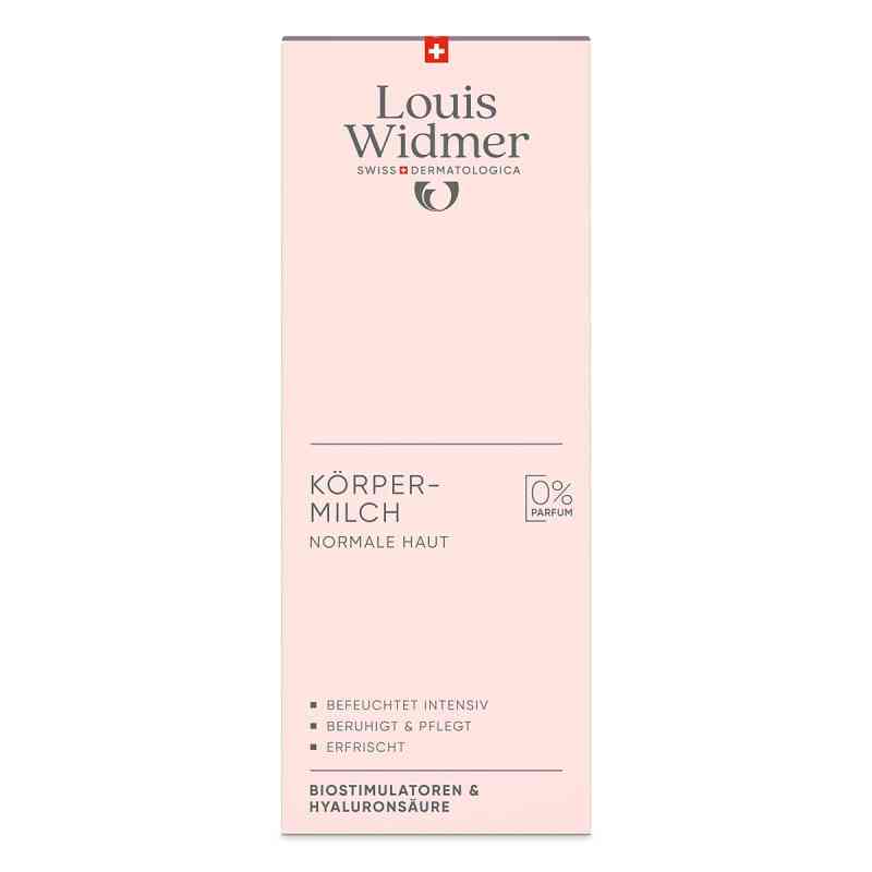 Louis Widmer Körpermilch unparfümiert 200 ml von LOUIS WIDMER GmbH PZN 19395716