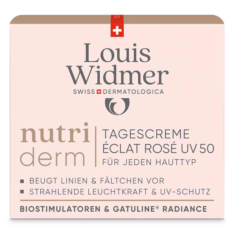Louis Widmer nutriderm Tagescreme Èclat Rosé UV 50  50 ml von LOUIS WIDMER GmbH PZN 18442129