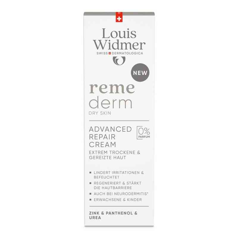 Louis Widmer remederm Advanced  Repair Cream unparfümiert 75 ml von LOUIS WIDMER GmbH PZN 19819783
