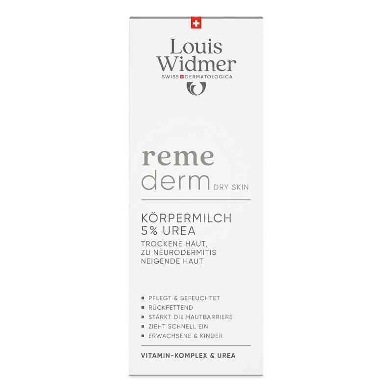 Louis Widmer remederm Körpermilch 5% Urea 200 ml von LOUIS WIDMER GmbH PZN 19400038