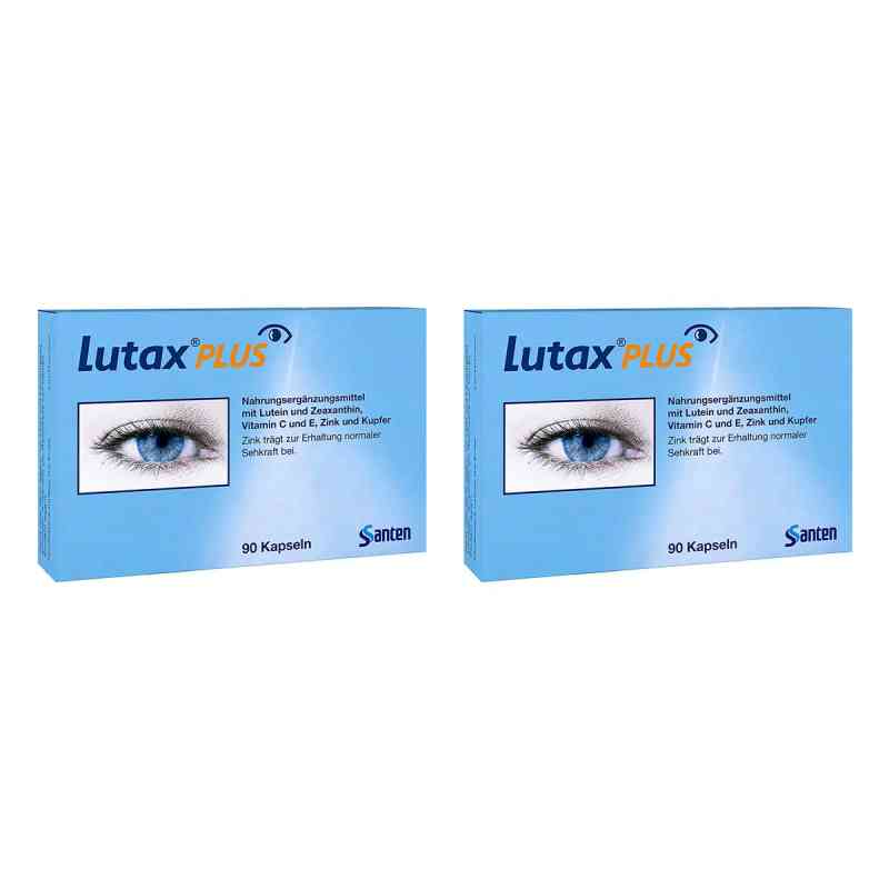 Lutax Plus Kapseln 2x90 stk von Santen GmbH PZN 08104200