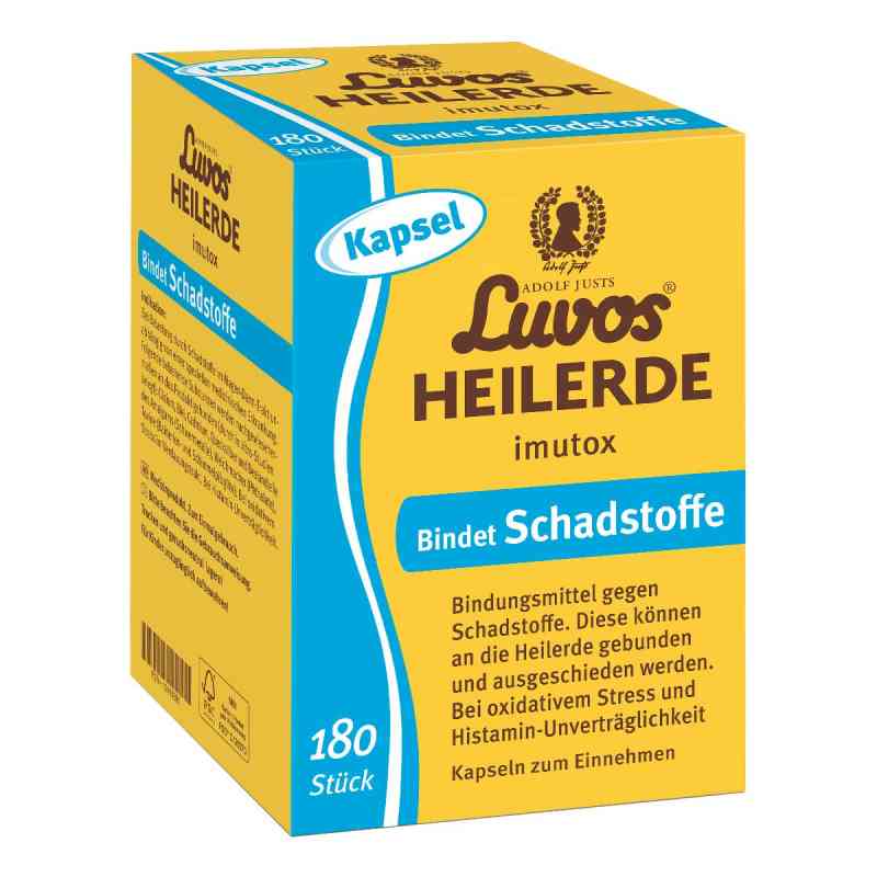 Luvos® Heilerde imutox Bindet Schadstoffe Kapseln 180 stk von Heilerde-Gesellschaft Luvos Just GmbH & Co. KG PZN 12416591