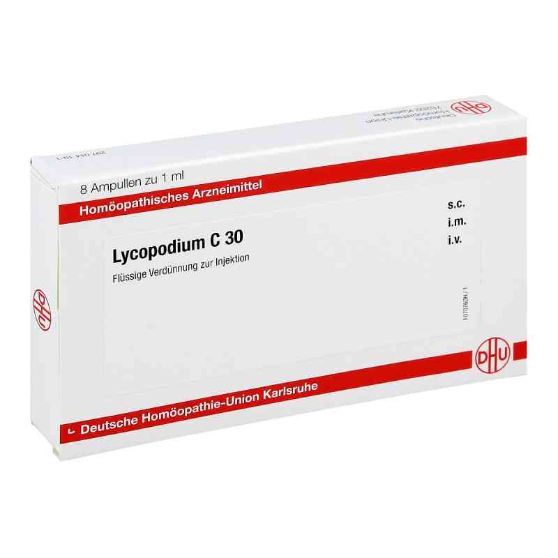 Lycopodium C30 Ampullen 8X1 ml von DHU-Arzneimittel GmbH & Co. KG PZN 11707062