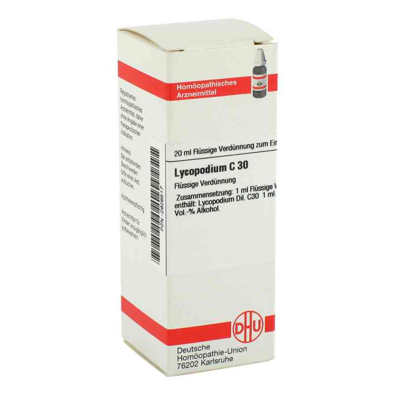 Lycopodium C30 Dilution 20 ml von DHU-Arzneimittel GmbH & Co. KG PZN 02926517