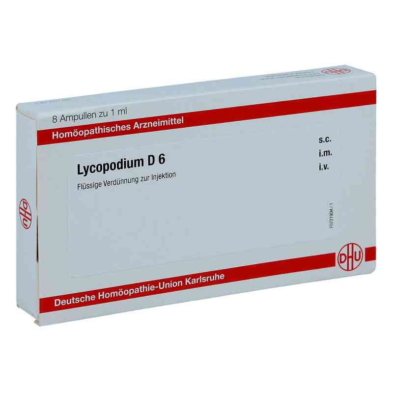 Lycopodium D6 Ampullen 8X1 ml von DHU-Arzneimittel GmbH & Co. KG PZN 11707116