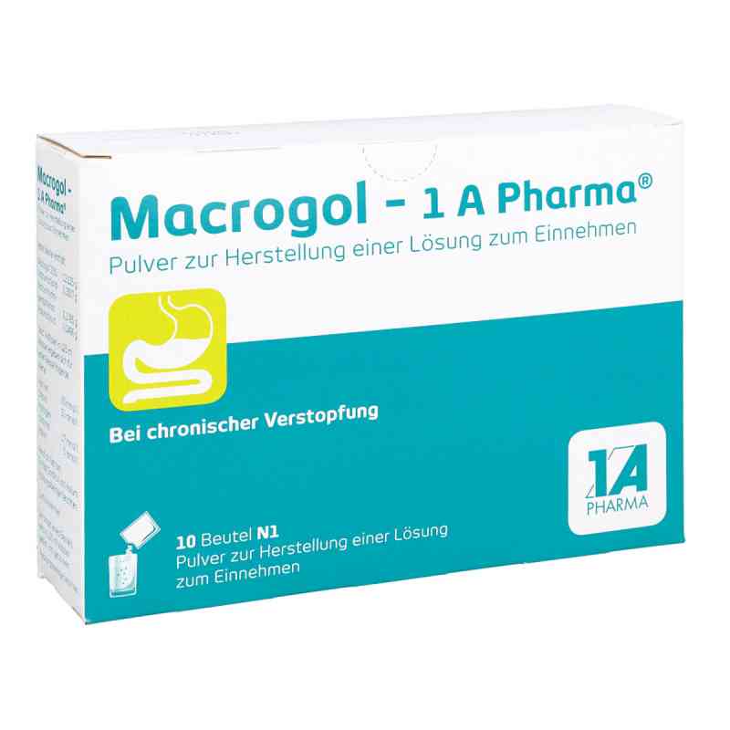 Macrogol-1a Pharma Plv.z.her.e.lsg.z.einnehmen 10 stk von 1 A Pharma GmbH PZN 14264056