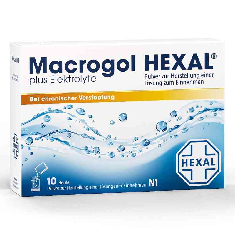 Macrogol HEXAL® plus Elektrolyte 10 stk von Hexal AG PZN 08875318