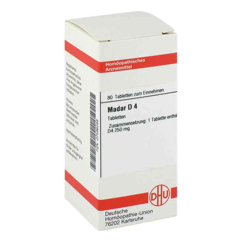 Madar D4 Tabletten 80 stk von DHU-Arzneimittel GmbH & Co. KG PZN 07596289