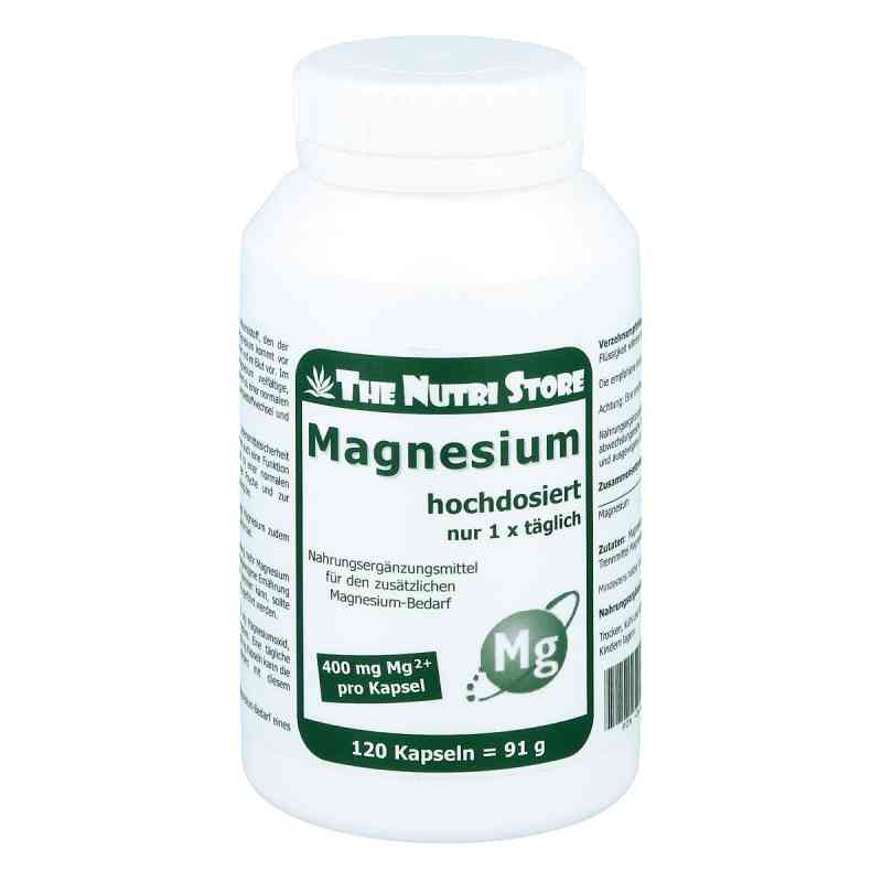 Magnesium 400 mg Kapseln 120 stk von Hirundo Products PZN 06438223