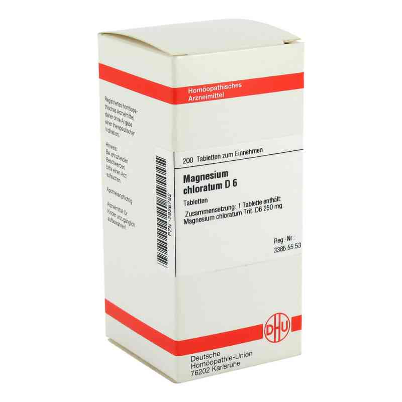 Magnesium Chloratum D6 Tabletten 200 stk von DHU-Arzneimittel GmbH & Co. KG PZN 02926782