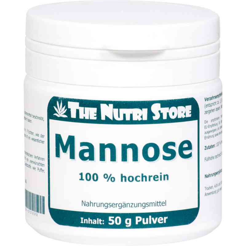 Mannose 100% rein Pulver 50 g von Hirundo Products PZN 07572372