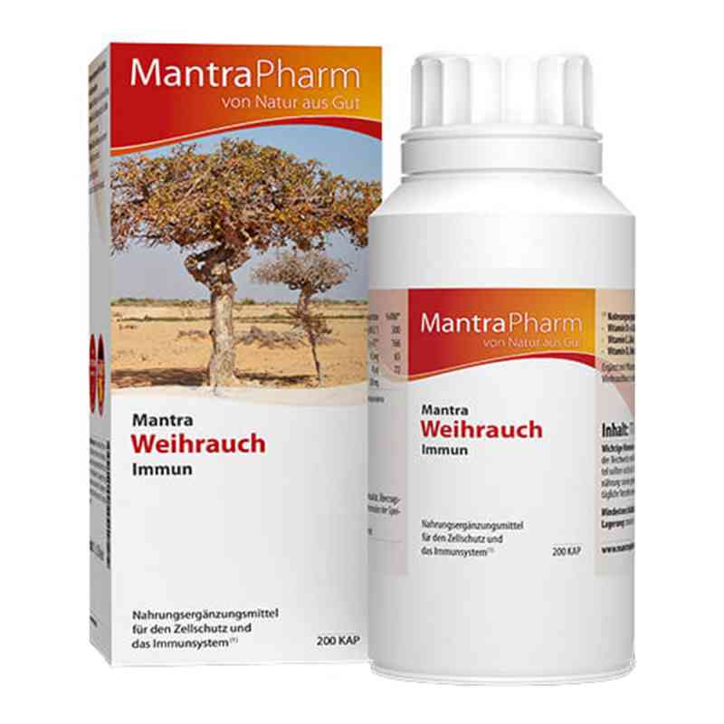 Mantra Weihrauch Immun Kapseln 200 stk von MantraPharm OHG PZN 16835468