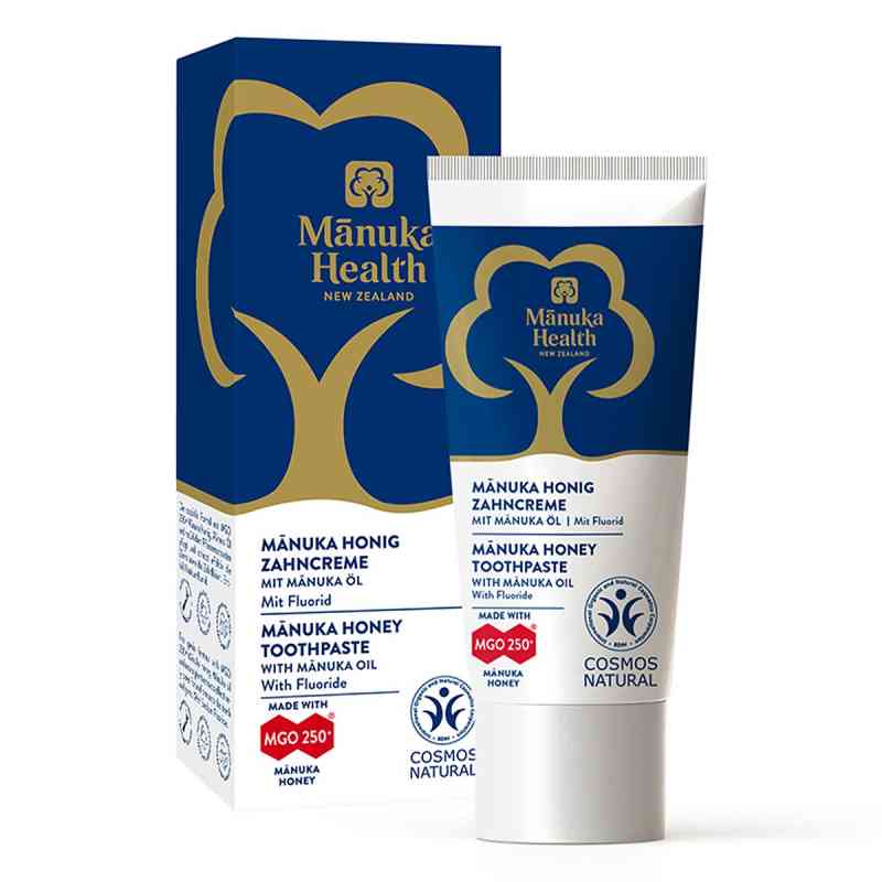 Manuka Health Honig Zahncreme mit Fluorid 20 ml von Hager Pharma GmbH PZN 18256622