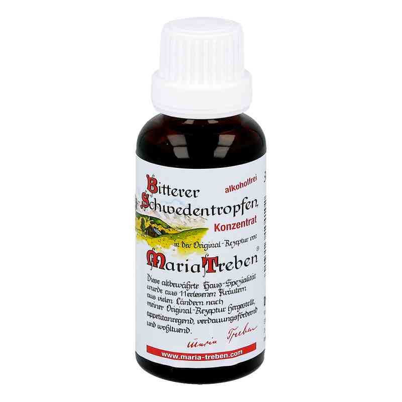 Maria Treben Bitterer Schwedentropfen Konz.af 30 ml von Ihrlich Kräuter + Kosmetik GmbH PZN 01534689