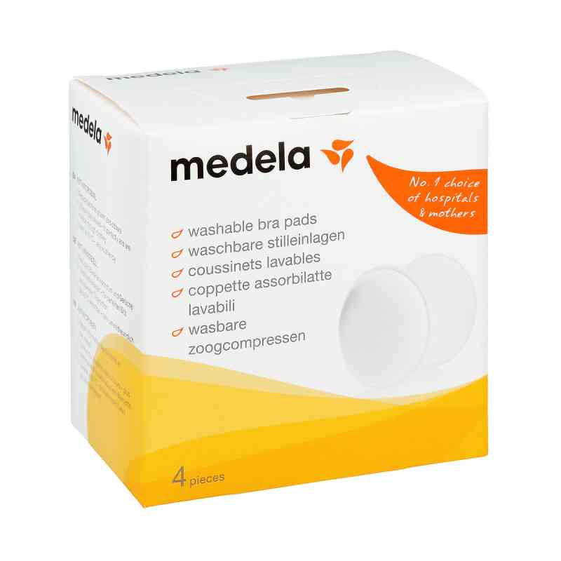 Medela Stilleinlagen waschbar 4 stk von MEDELA PZN 05485798