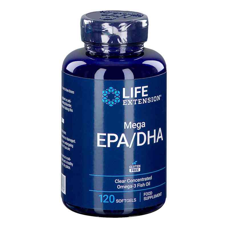 Mega EPA/DHA Weichkapseln 120 stk von Vitalized B.V. PZN 19740449