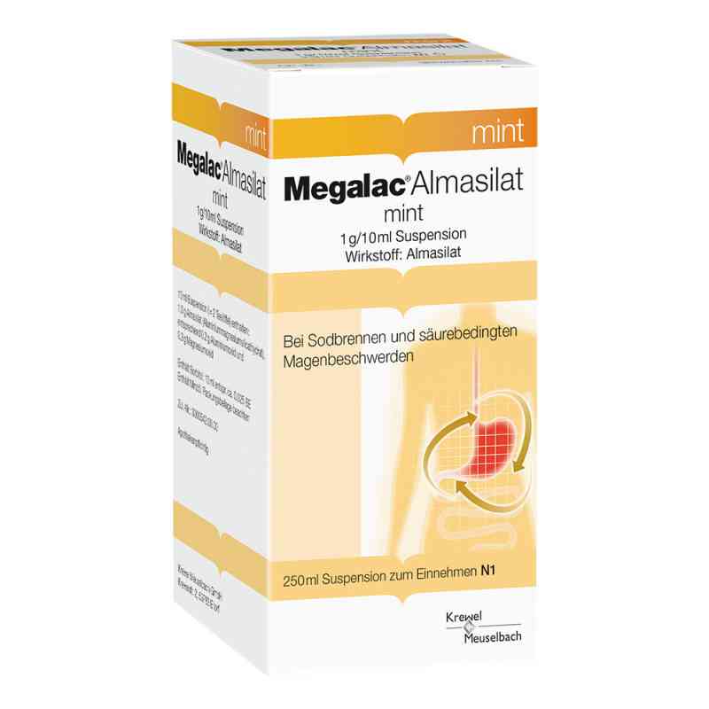 Megalac Almasilat mint Suspension 250 ml von HERMES Arzneimittel GmbH PZN 04745777