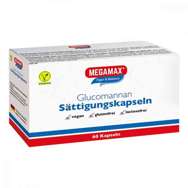 Megamax Sättigungskapseln Glucomannan 60 stk von Megamax B.V. PZN 10267141