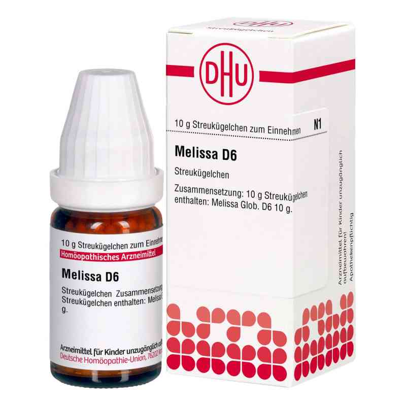 Melissa D6 Globuli 10 g von DHU-Arzneimittel GmbH & Co. KG PZN 16692448