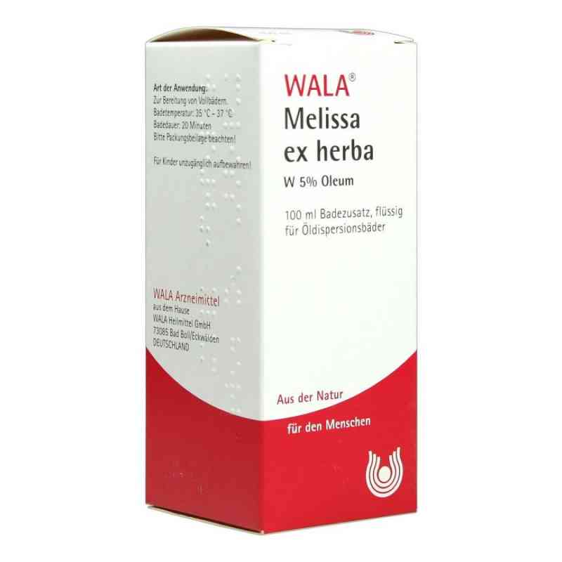 Melissa Ex Herba W 5% Oleum 100 ml von WALA Heilmittel GmbH PZN 02088571