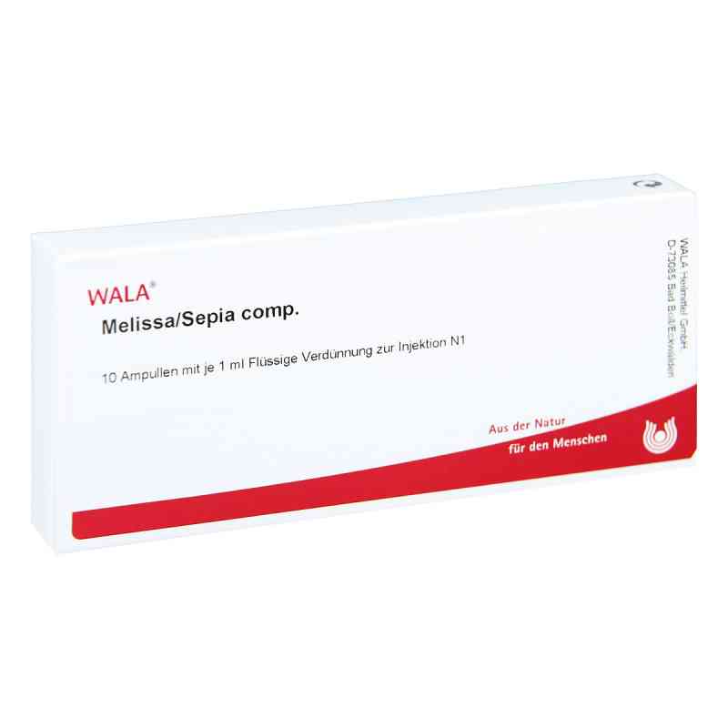 Melissa/sepia Comp. Ampullen 10X1 ml von WALA Heilmittel GmbH PZN 01751731