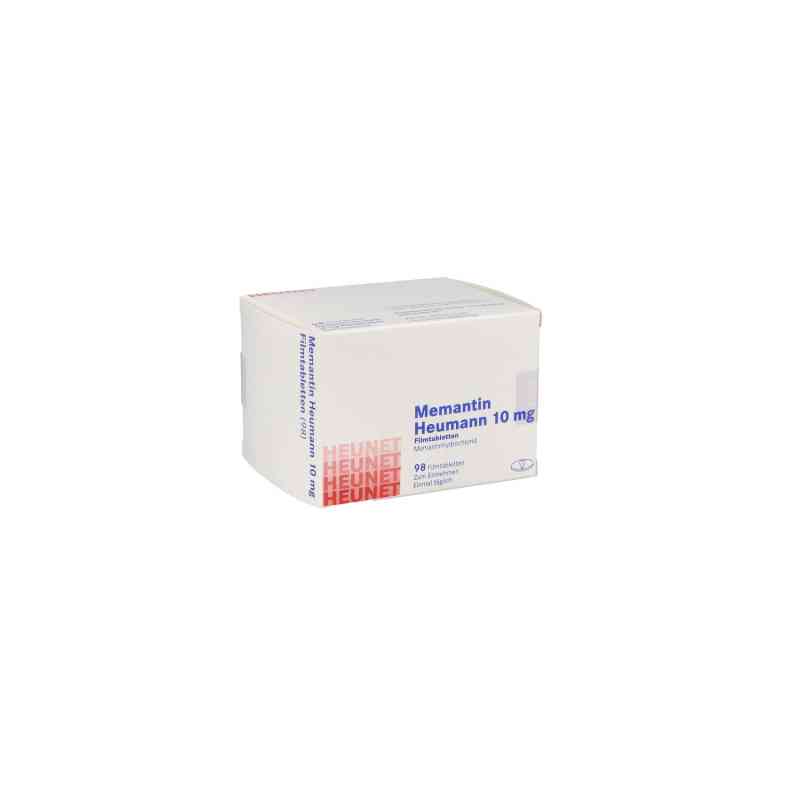 Memantin Heumann 10 mg Filmtabletten Heunet 98 stk von Heunet Pharma GmbH PZN 16060576