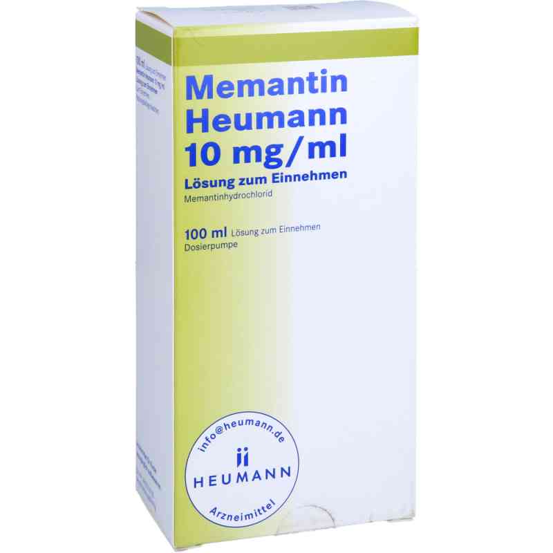 Memantin Heumann 10mg/ml 100 ml von HEUMANN PHARMA GmbH & Co. Generica KG PZN 09759117
